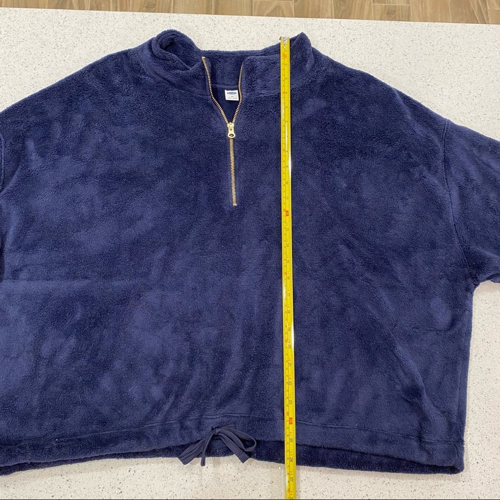 Sherpa Quarter Zip Pullover - Old Navy - Picture 5 of 7